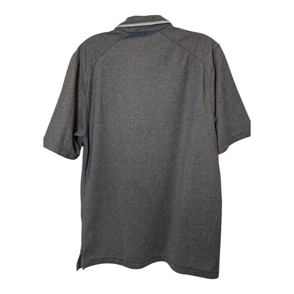 Oregon State Beaver Nike Golf Polo Shirt Dri Fit Mens Small Grey Front Logo NCAA - Picture 3 of 5